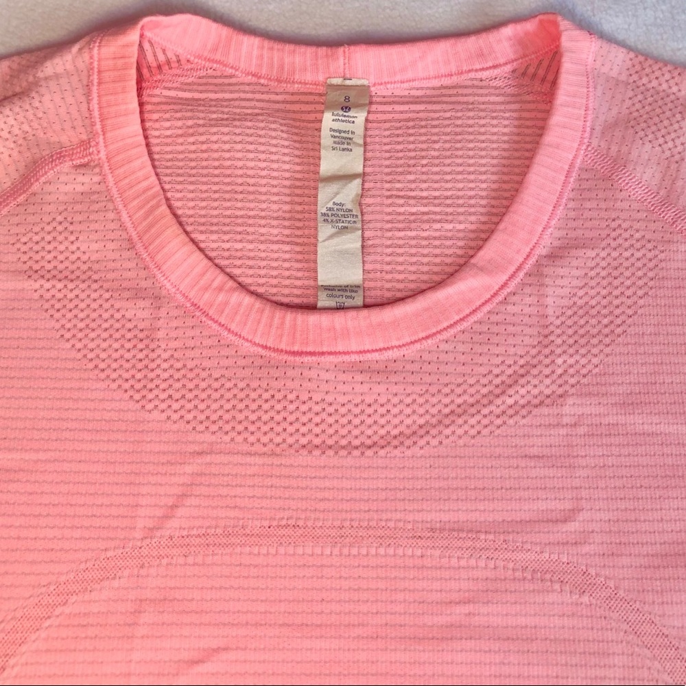 Lululemon Swiftly Tech 1.0 long sleeve, EUC